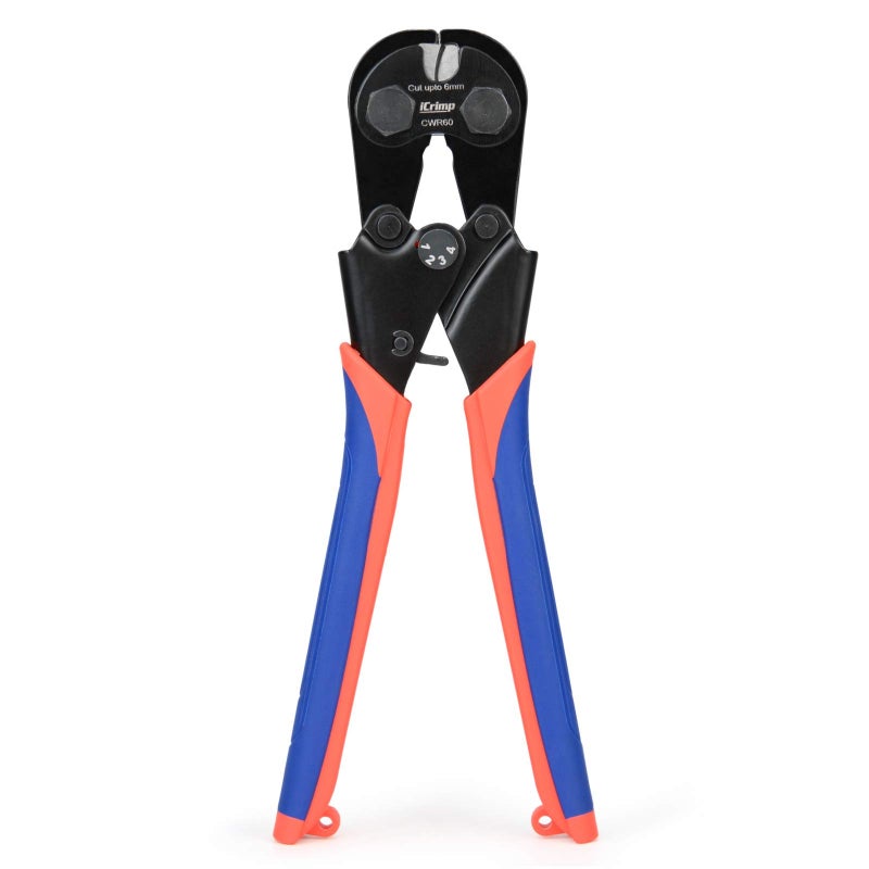 iCrimp Wire Rope Cutter for up to 6mm Rope, Bicycle & Aircraft Cable, Copper & Piano Wire (CWR60) - Image 1